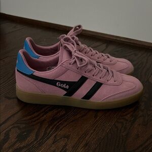 Gola Pink and Black Sneakers